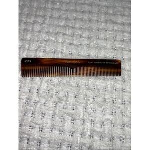 Revlon 2302 Hair Comb Tortoise Hand Finished In Switzerland Vintage